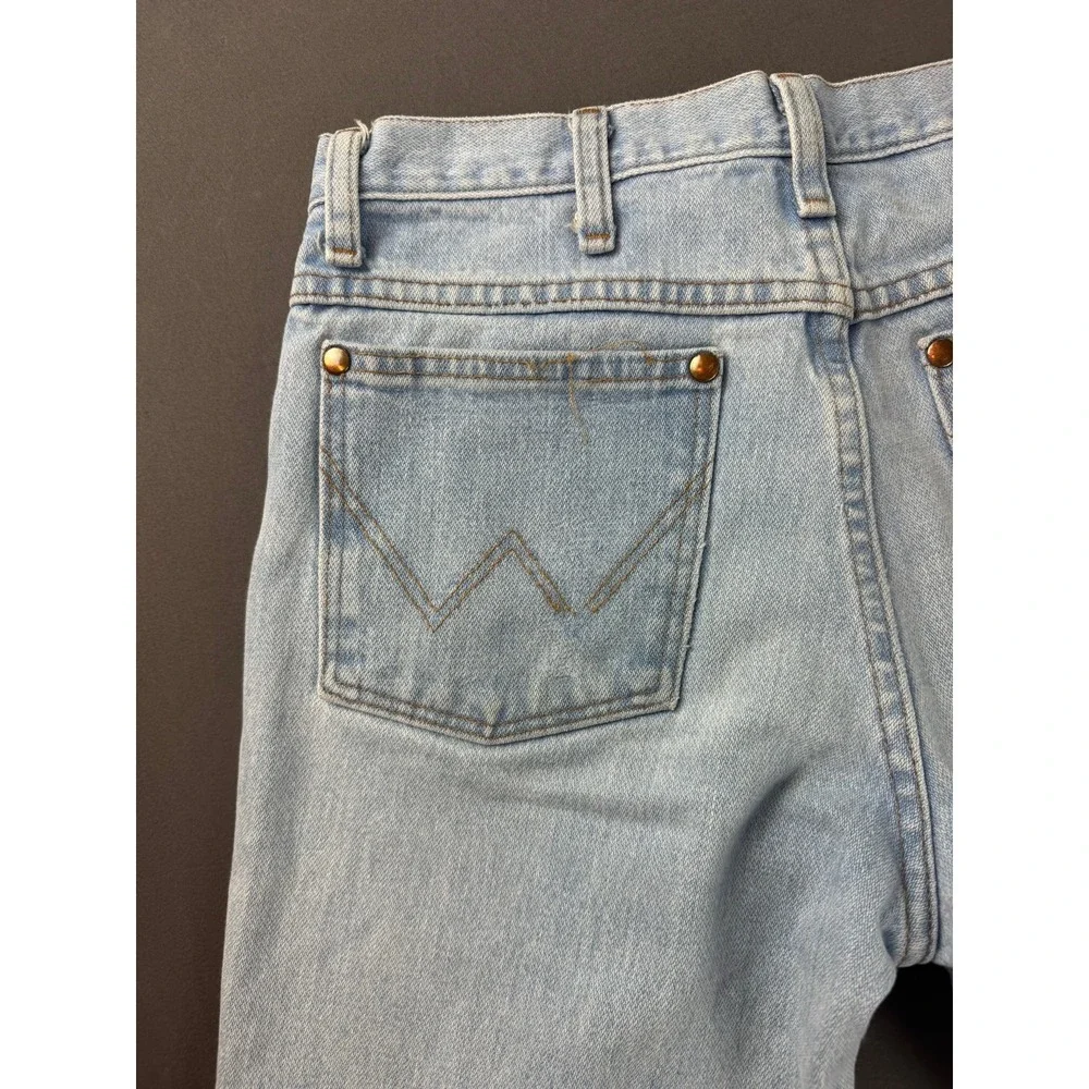 Wrangler 936GBH Women's Fit 30x32 Light Wash Western Jean EUC Stagecoach Fest